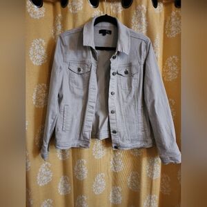 Light Gray Denim Jacket